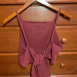 PacSun Tops - Pacsun Tie Back Crop Top PacSun Tops - Pacsun Tie Back Crop Top
